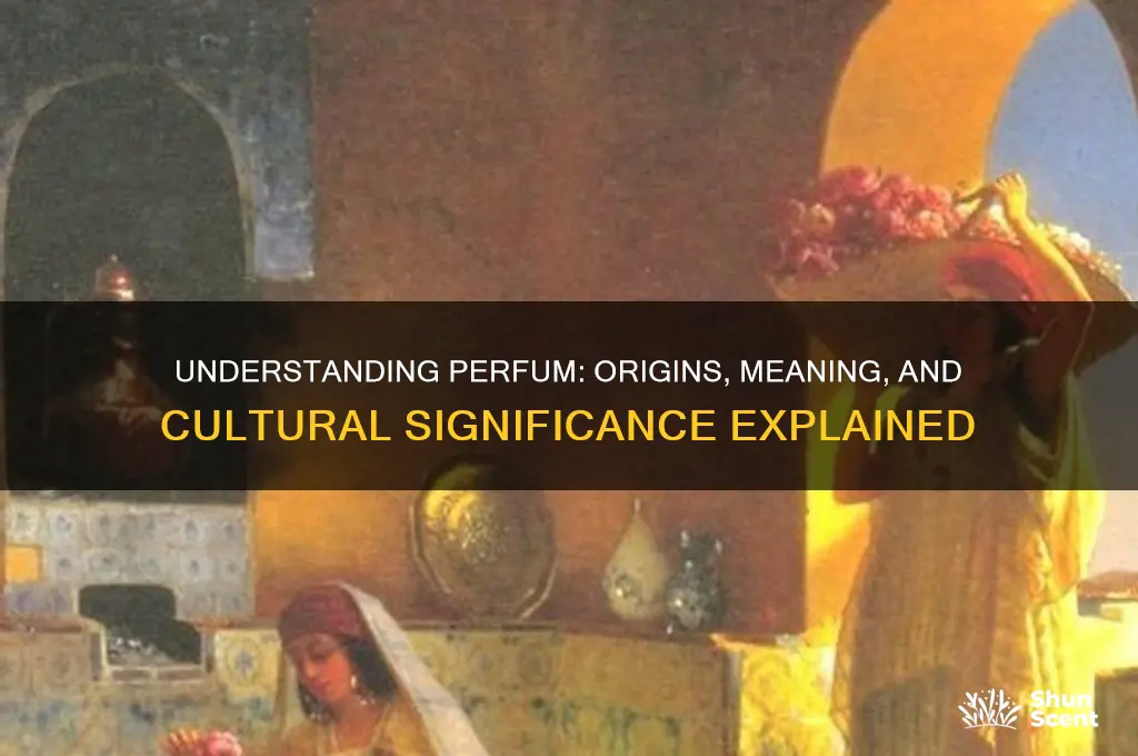 what does perfum mean