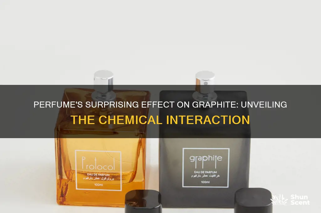 what does perfume do to graphite