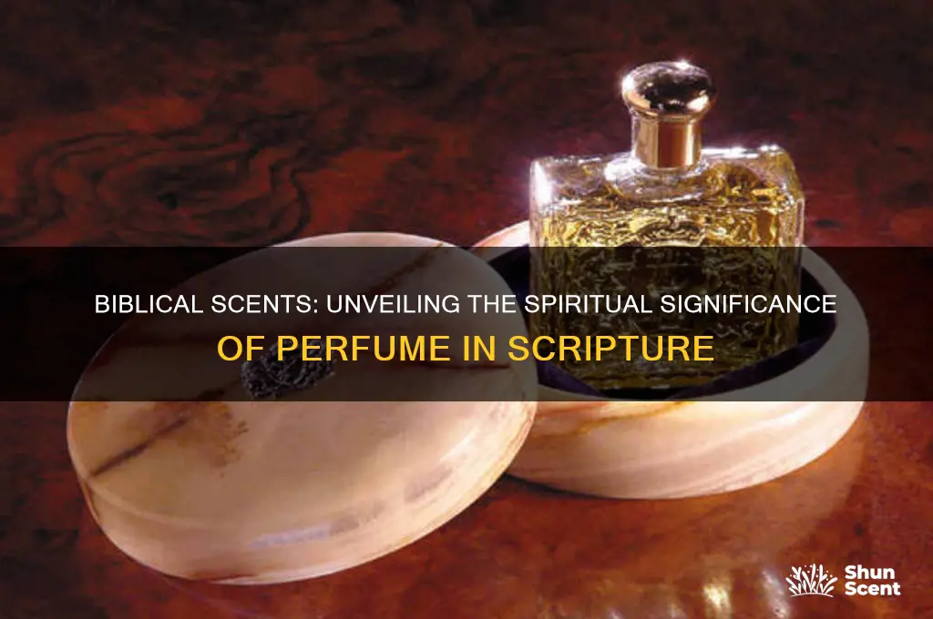 what does perfume mean in the bible