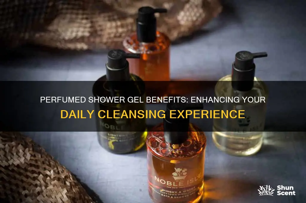 what does perfumed shower gel do