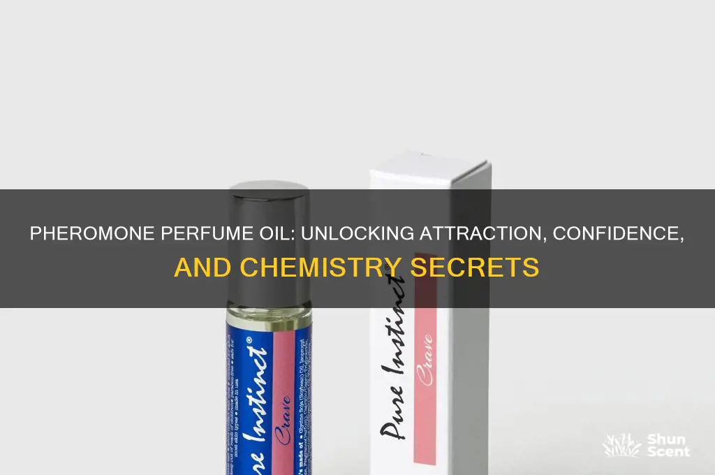 what does pheromone perfume oil do