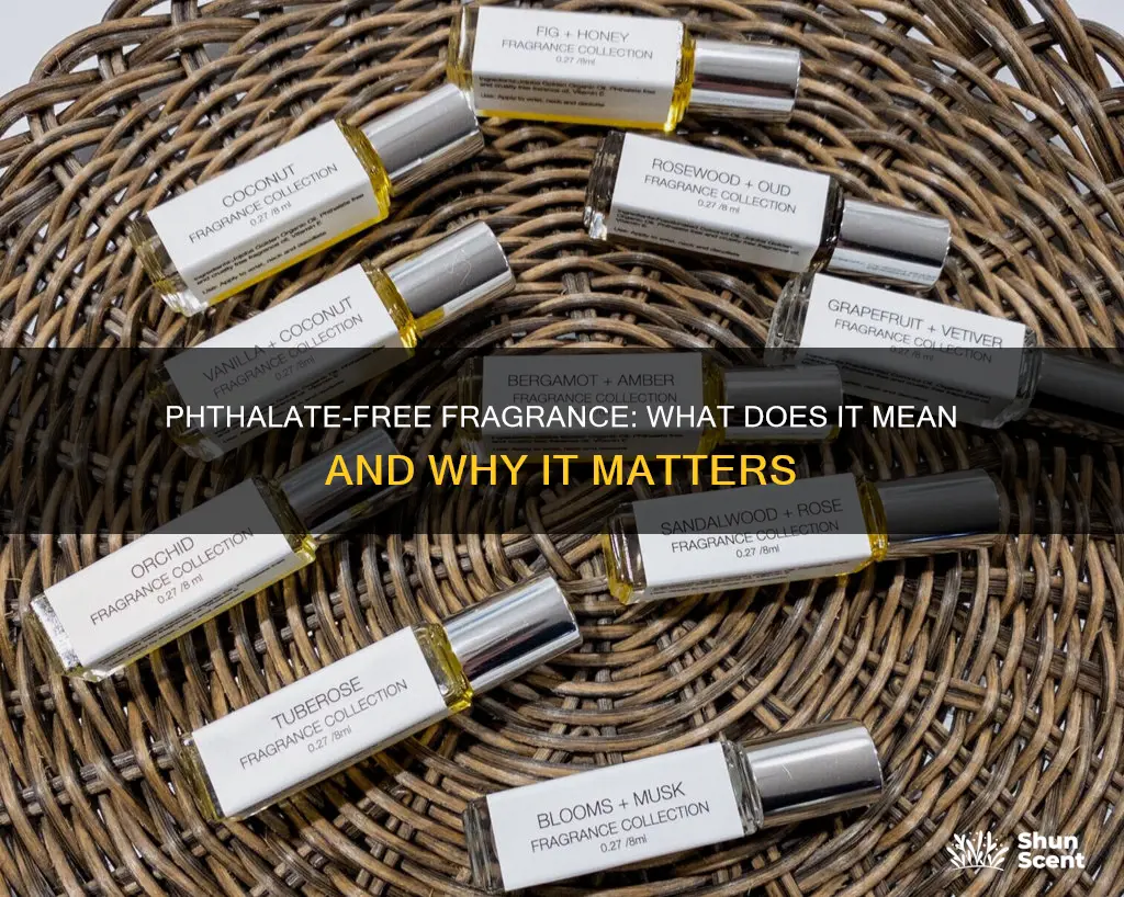 what does phthalate free fragrance mean