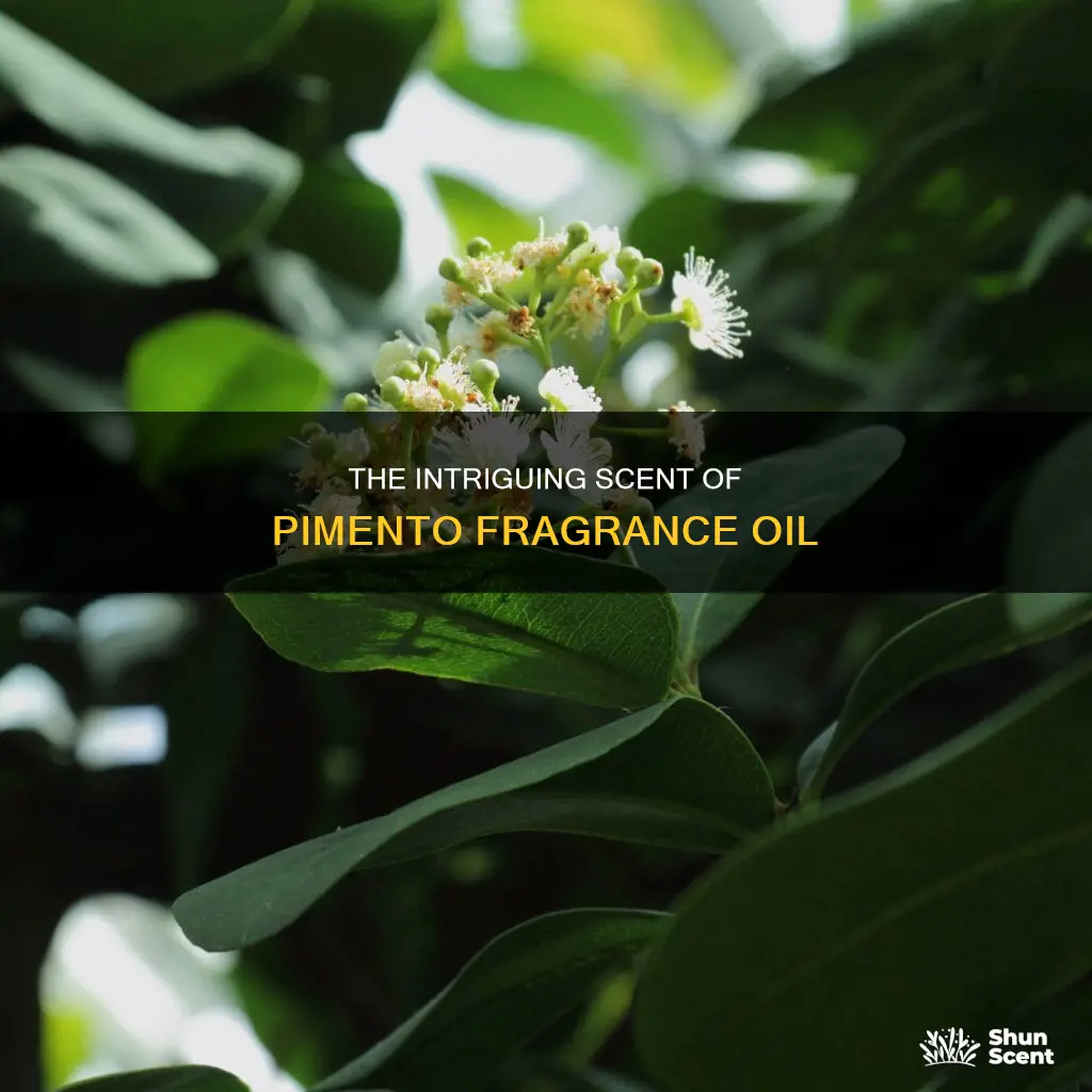 what does pimento fragrance oil smell like