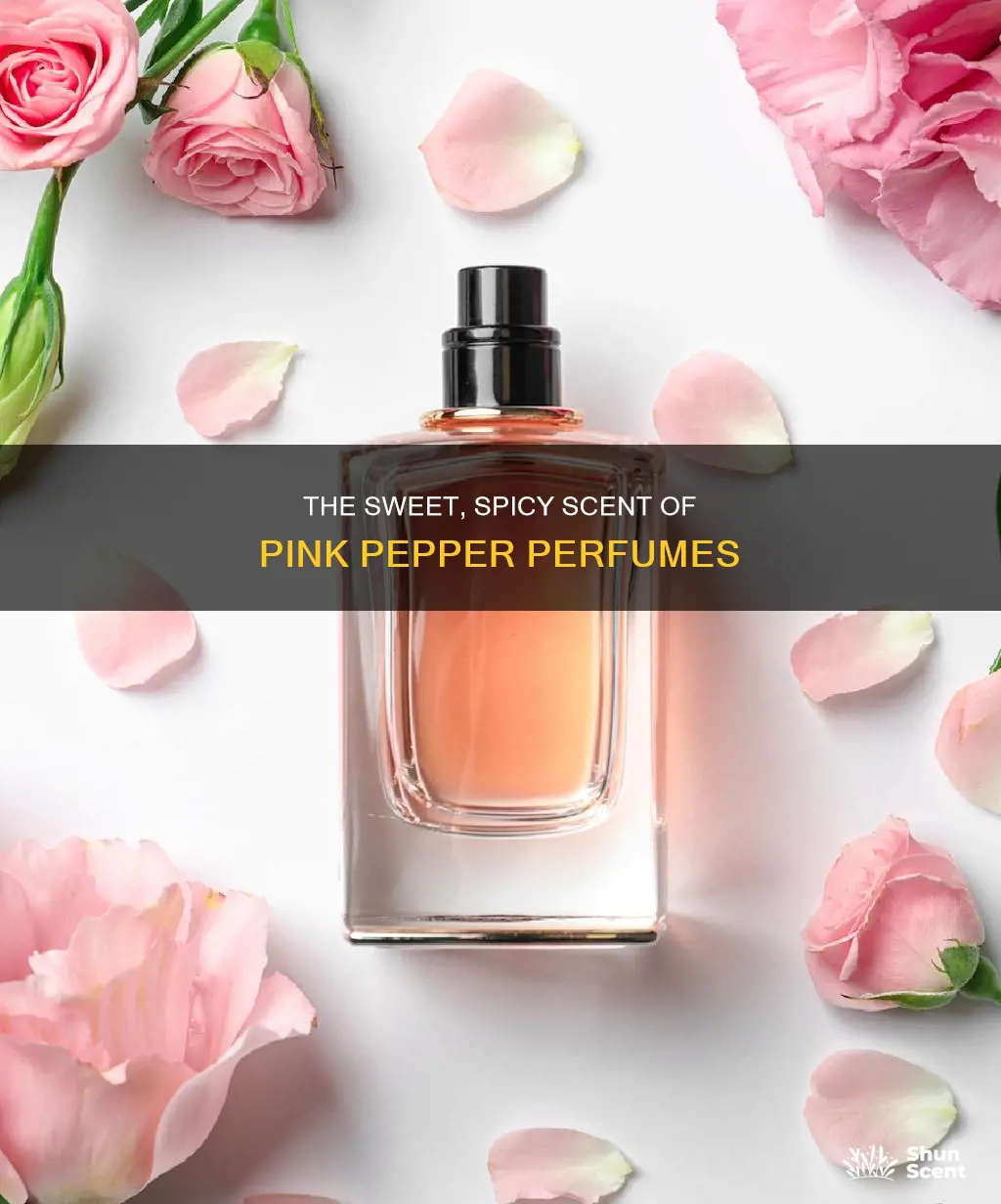what does pink pepper smell like in perfume