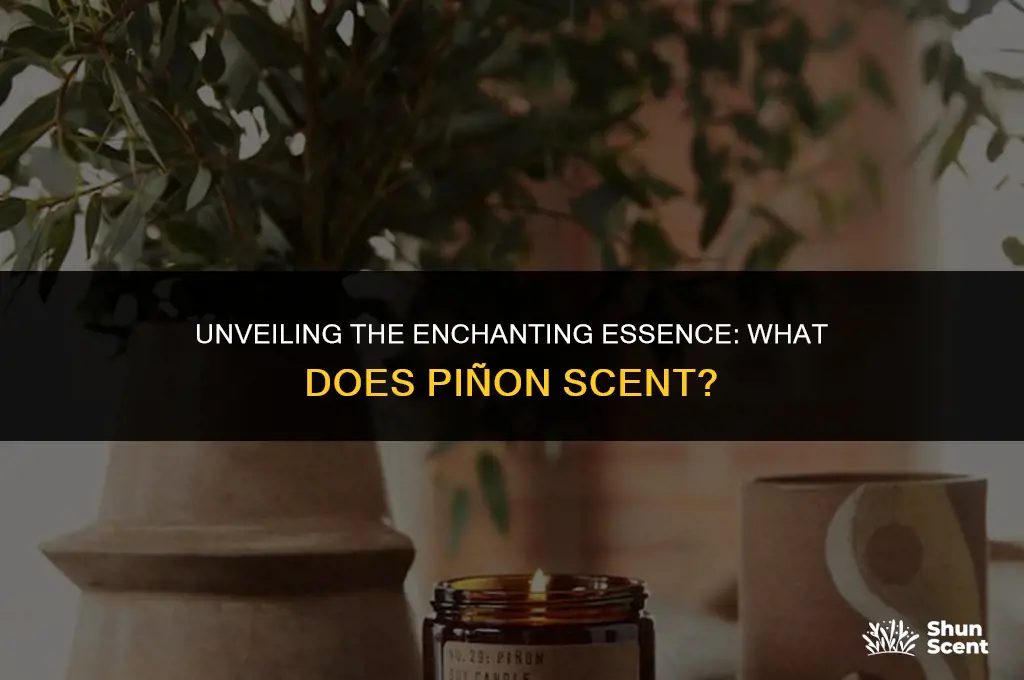what does pinon scent