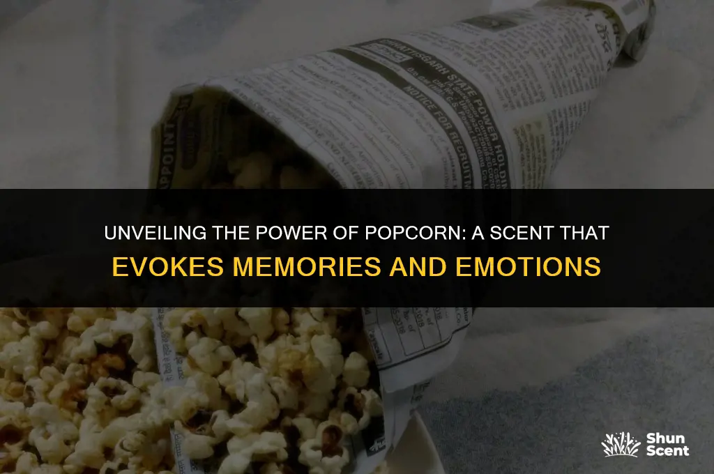 what does popcorn scent evoke