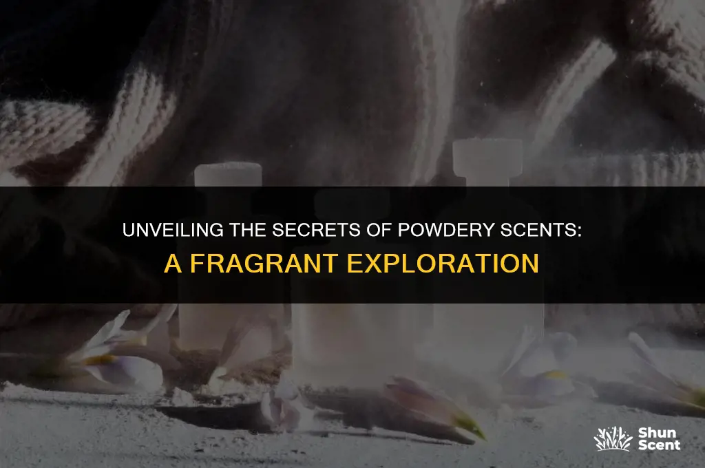what does powdery scent mean