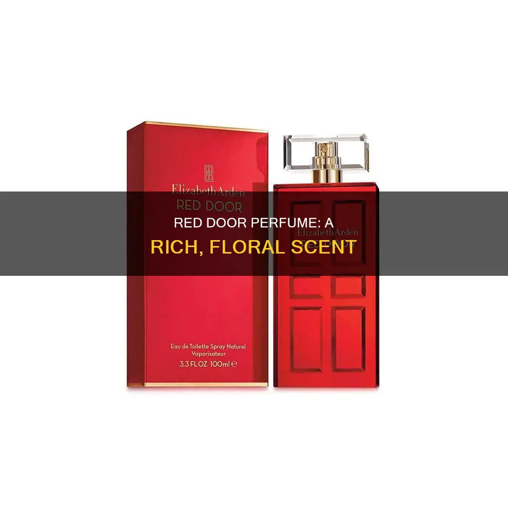 what does red door perfume smell like