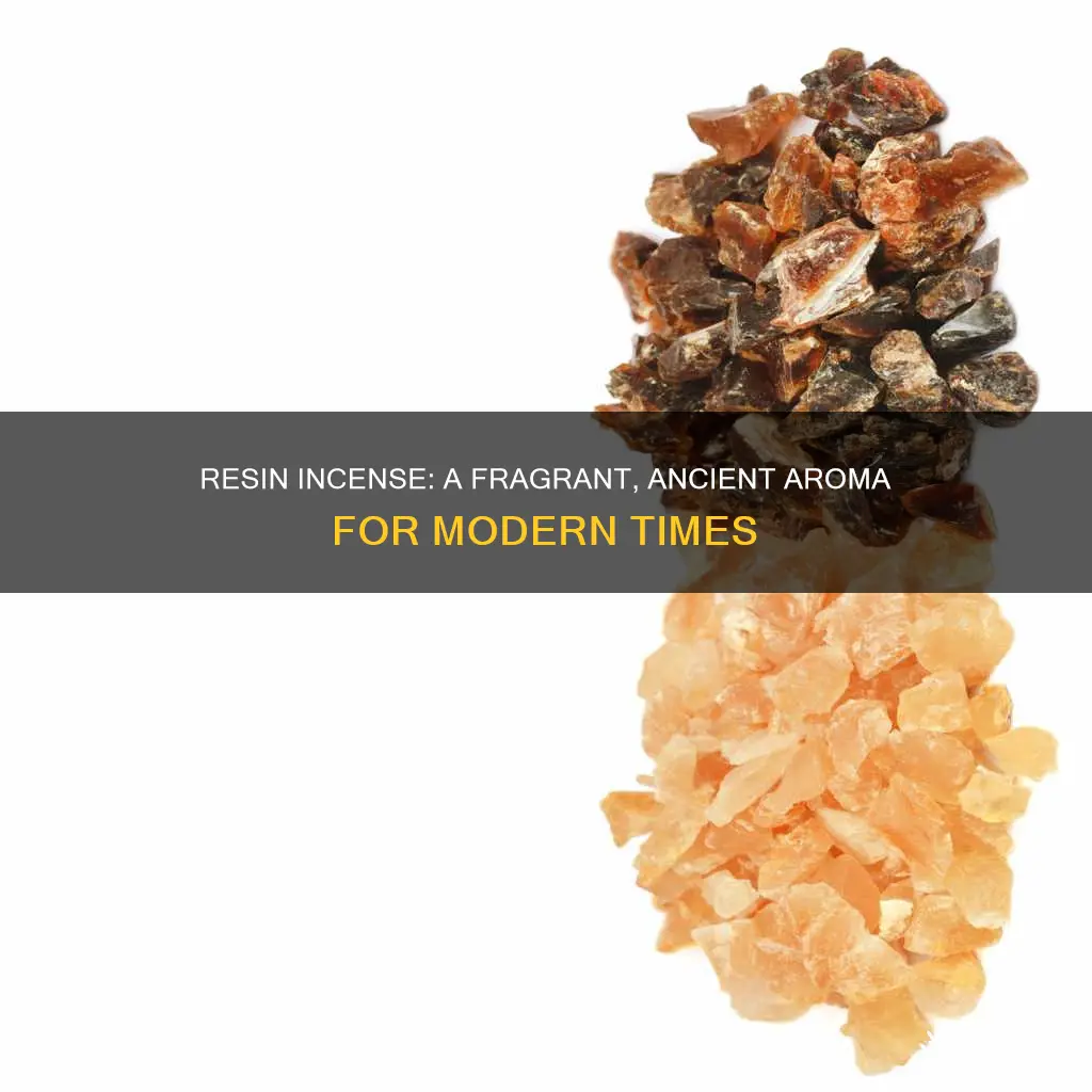 what does resin incense smell like