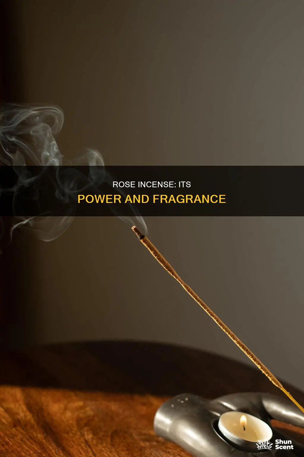 what does rose incense do