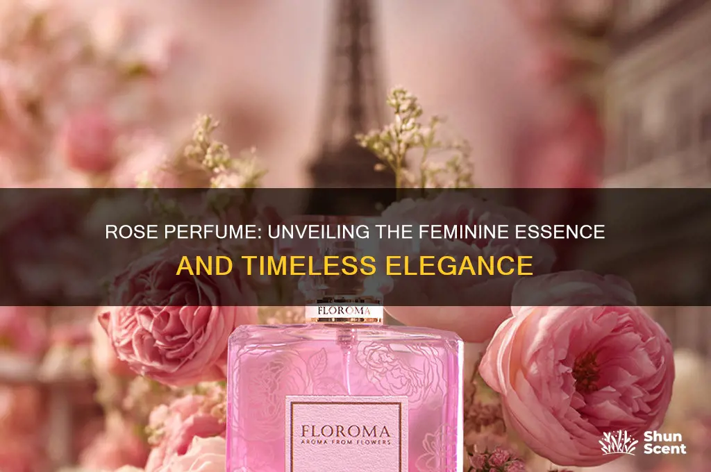 what does rose perfume say about a woman