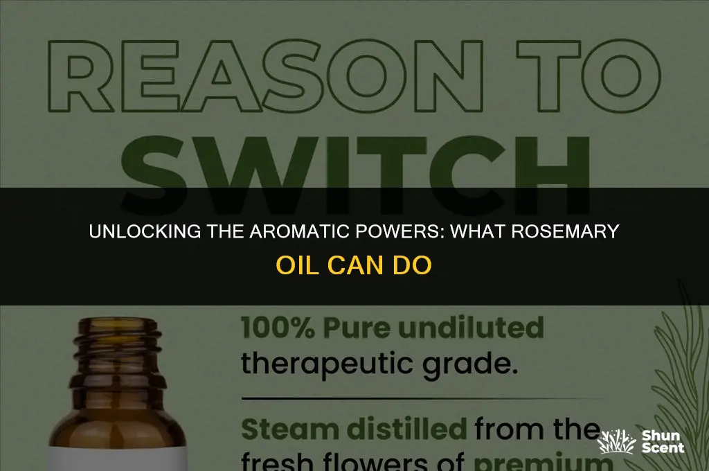 what does rosemary oil do scent