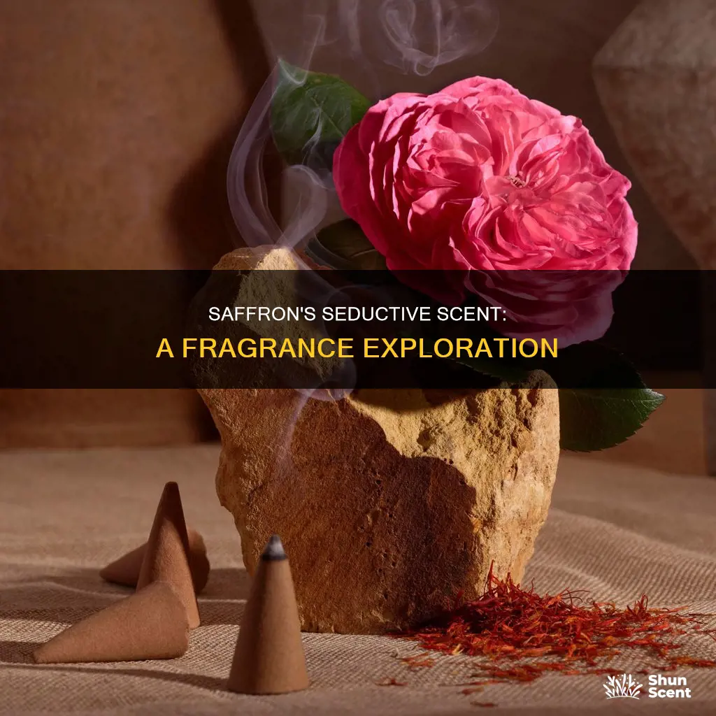 what does saffron smell like in fragrance