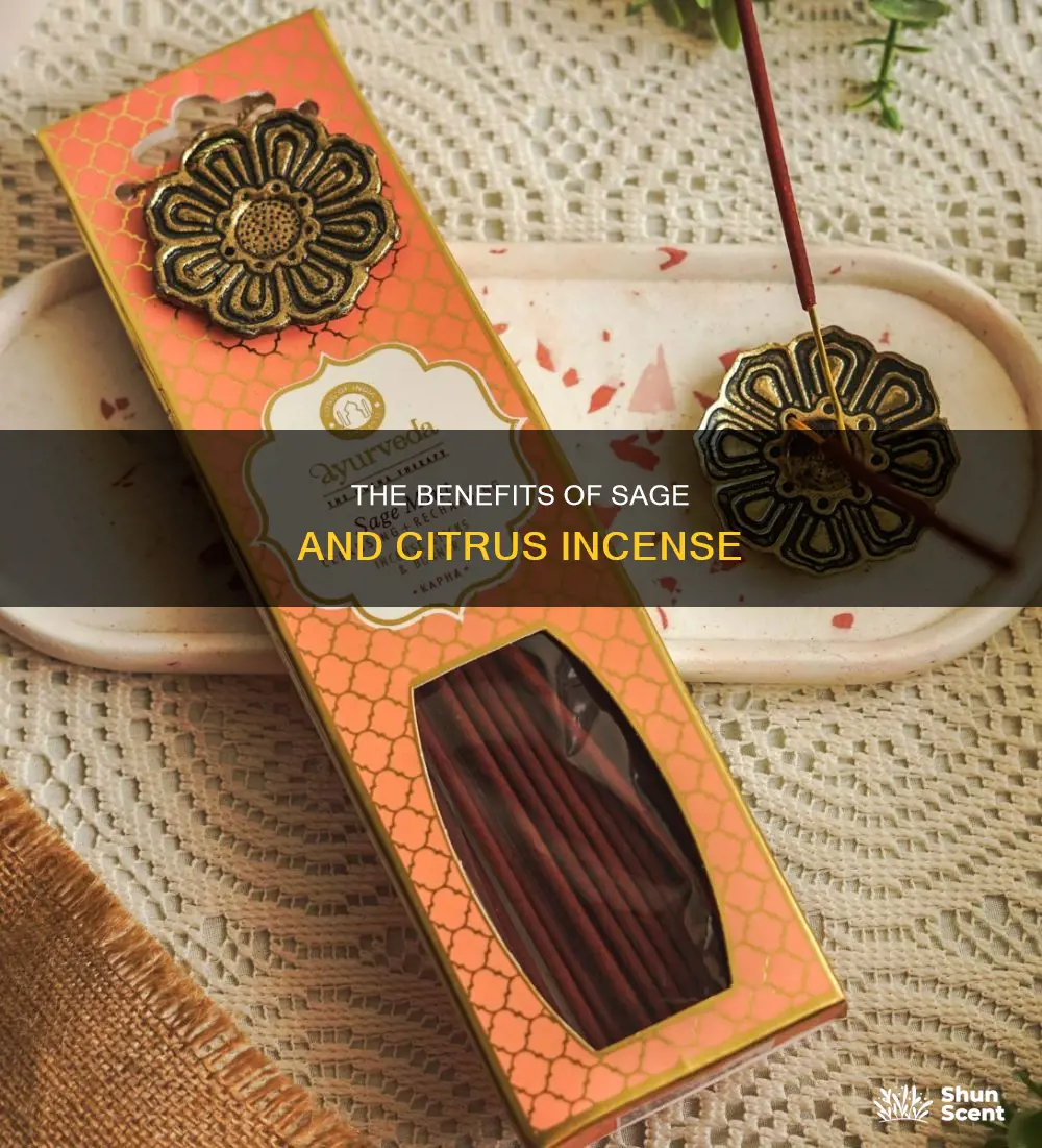 what does sage and citrus incense do