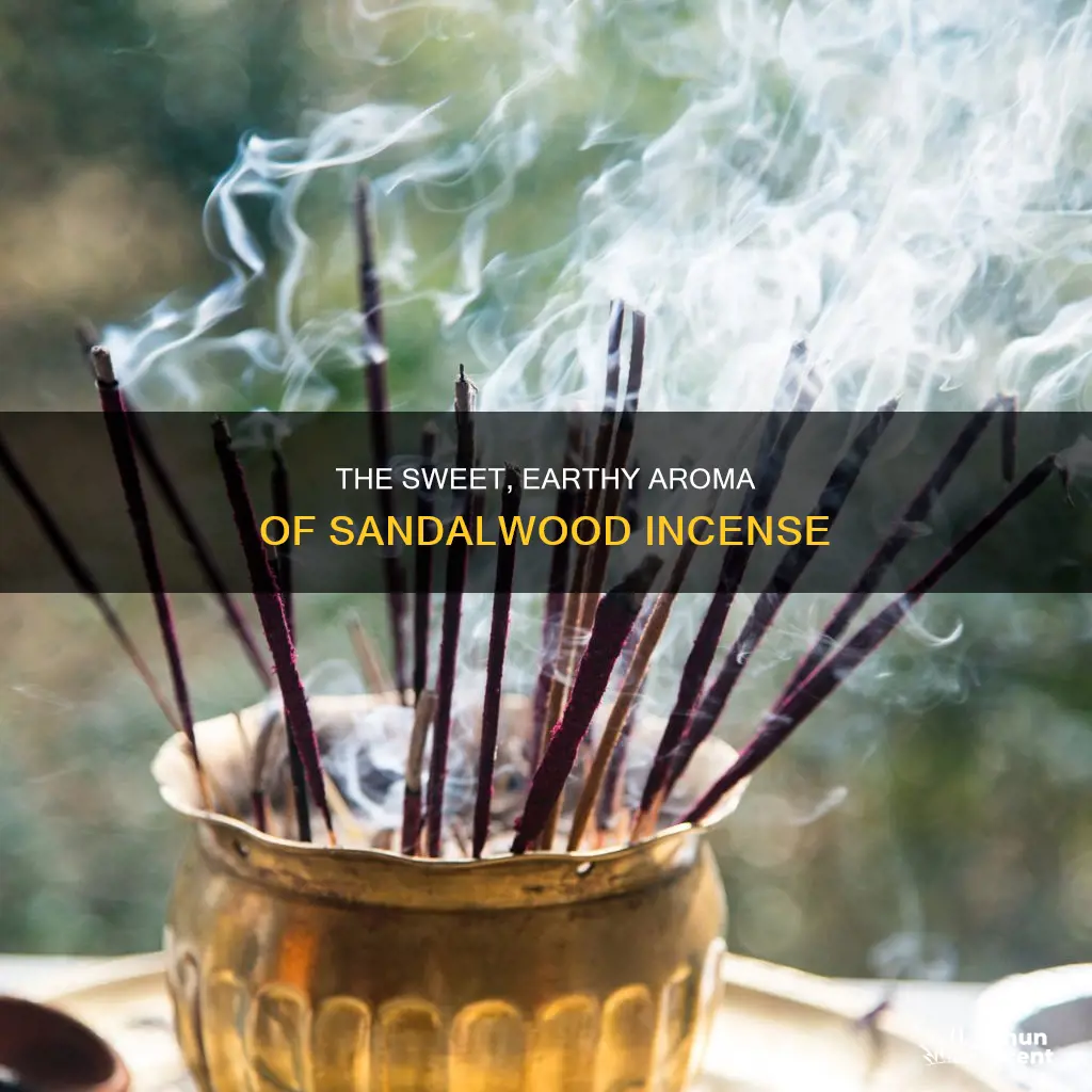 what does sandalwood incense smell like