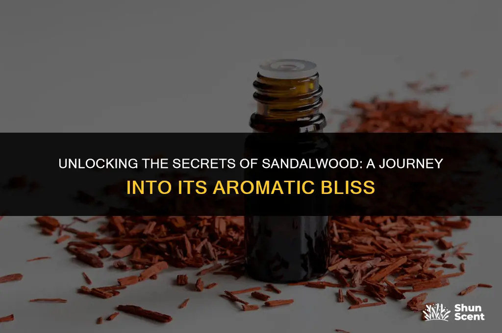 what does sandalwood scent do
