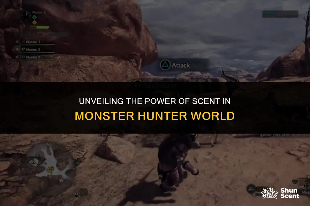 what does scent actually do mhw