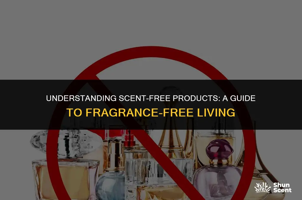 what does scent free mean