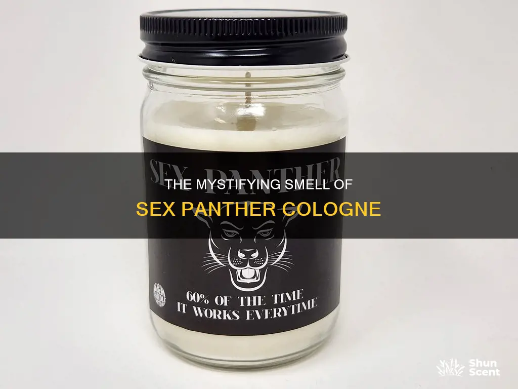 what does sex panther cologne smell like