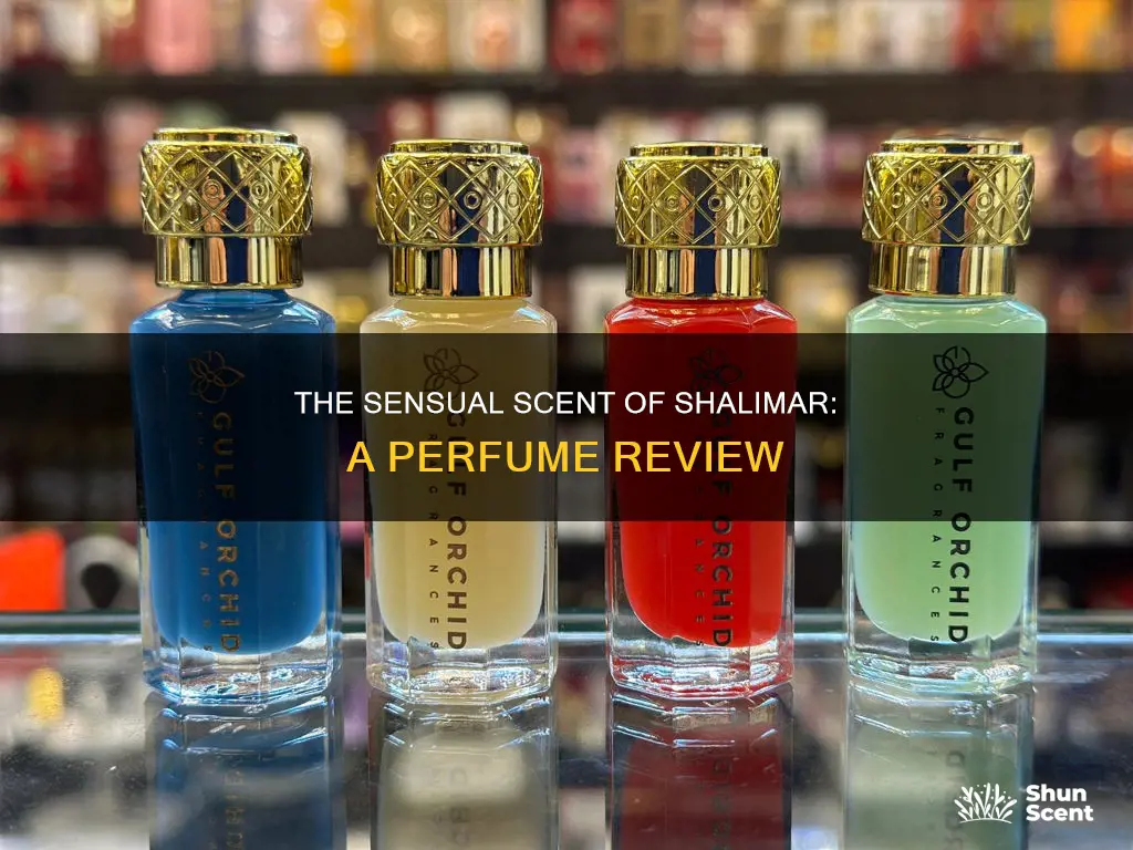 what does shalimar perfume smell like