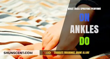 Why Spraying Perfume on Ankles Enhances Scent Longevity and Diffusion