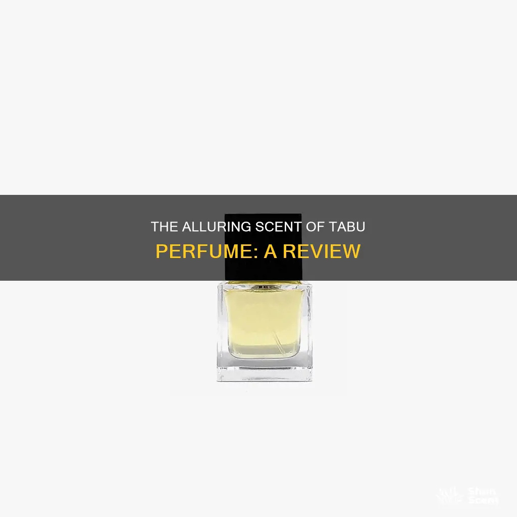 what does tabu perfume smell like