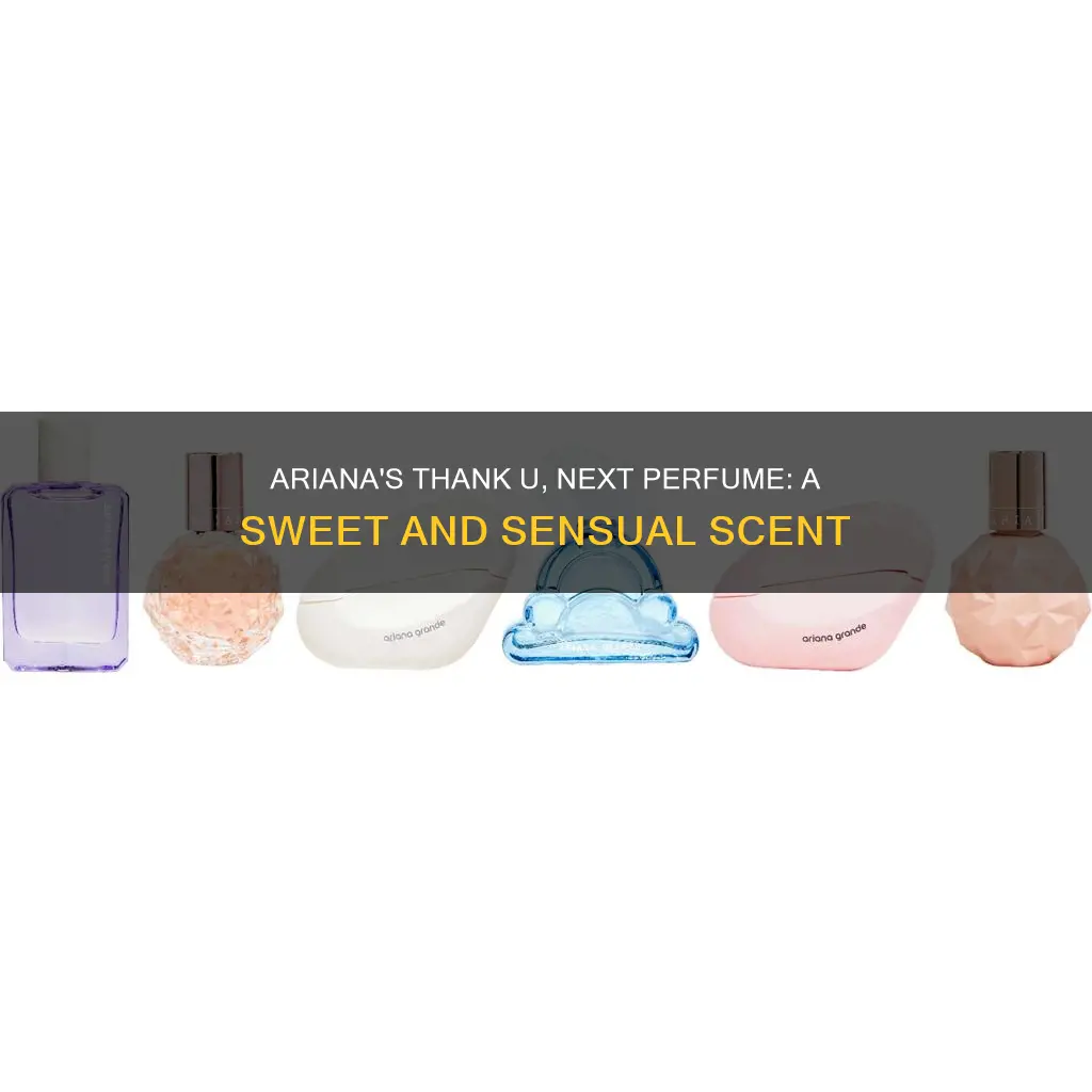 what does thank u next perfume smell like