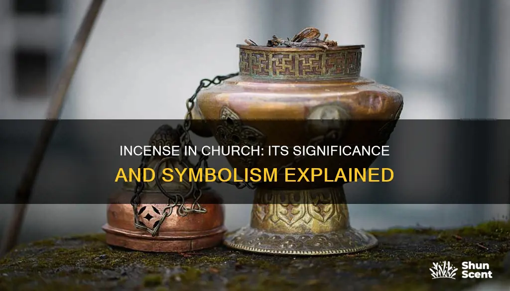 what does the incense mean at church