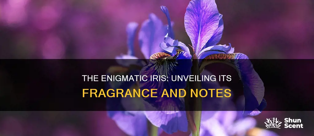 what does the iris fragrance note smell like