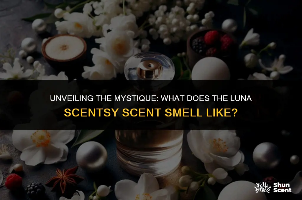 what does the luna scentsy scent smell like