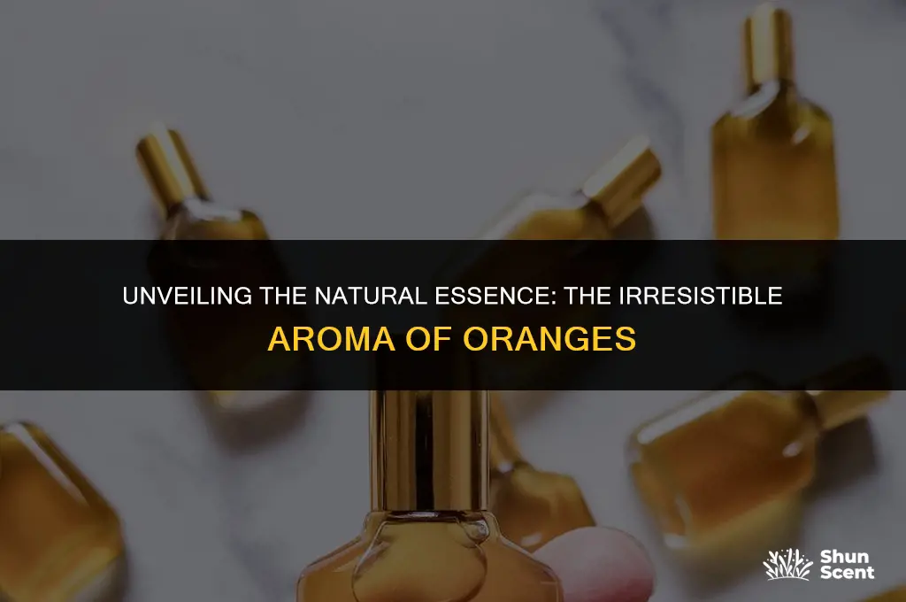 what does the natiral scent of oranges