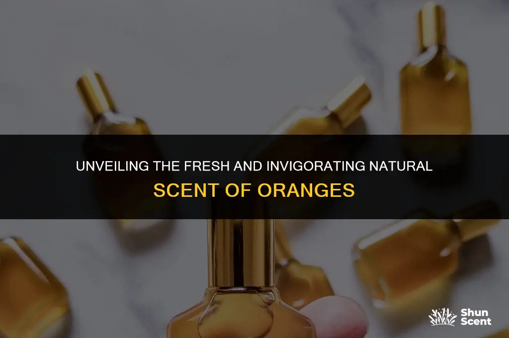 what does the natural scent of oranges
