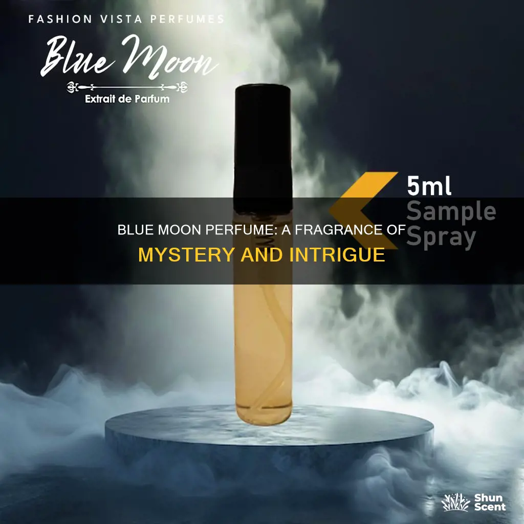 what does the perfume note blue moon smell like