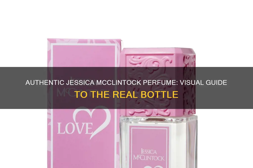 what does the reals jessica mclintock perfume look like