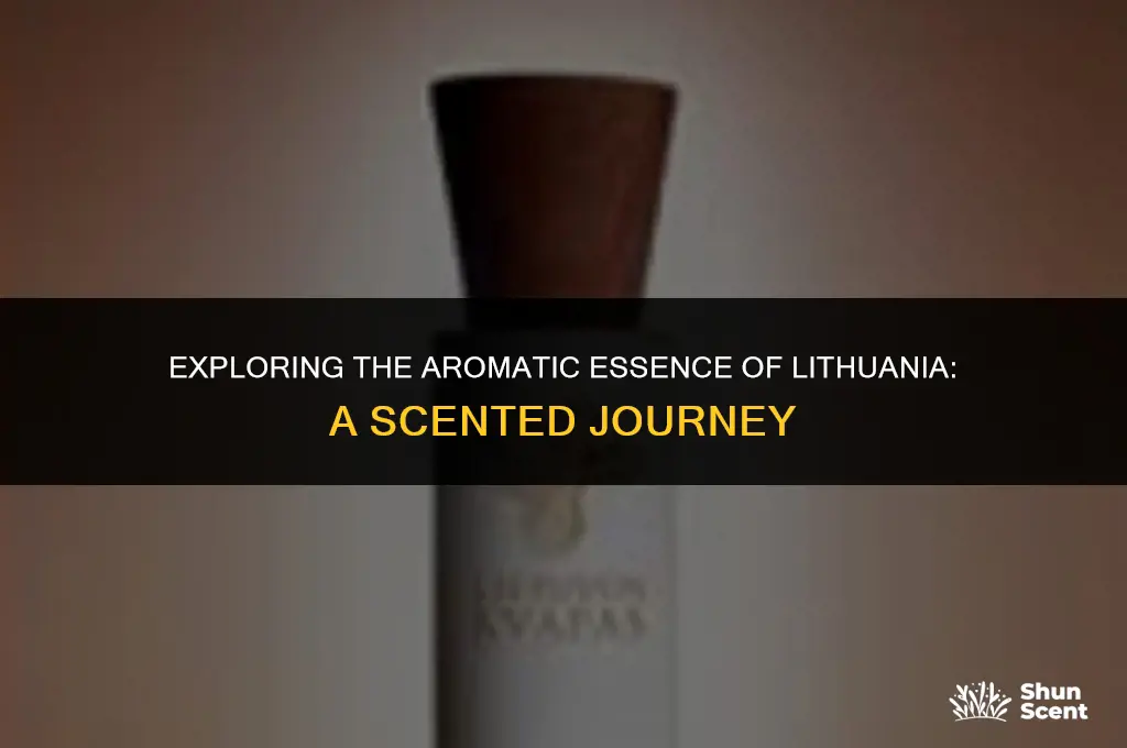 what does the scent of lithuania smell like