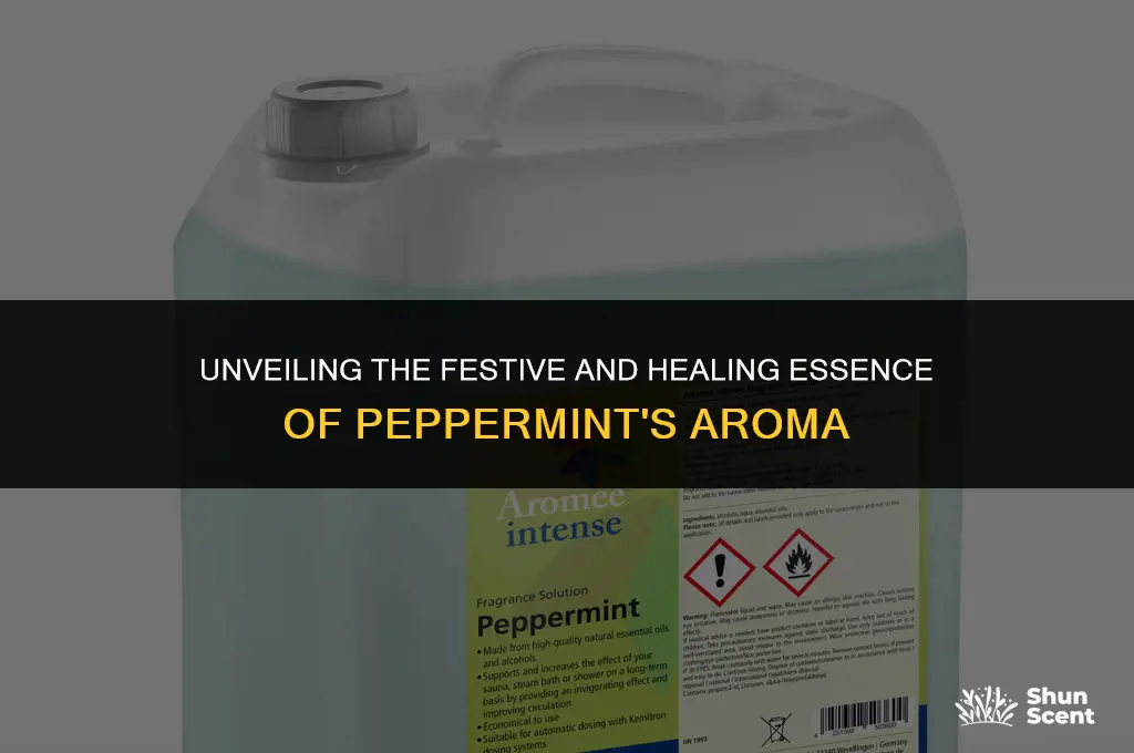 what does the scent of peppermint represent