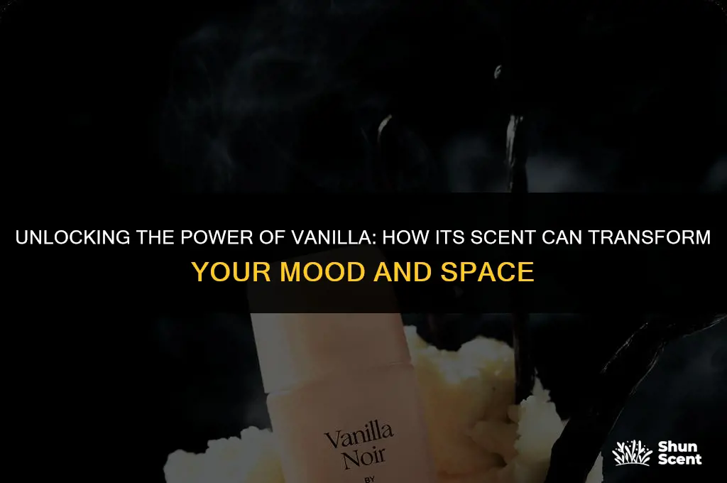 what does the scent of vanilla do