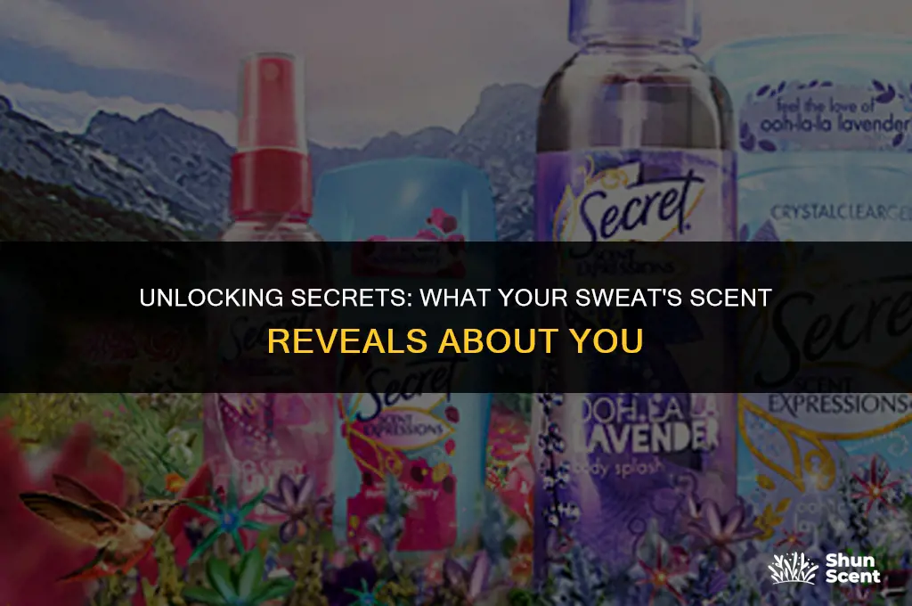 what does the scent of your sweat say about you