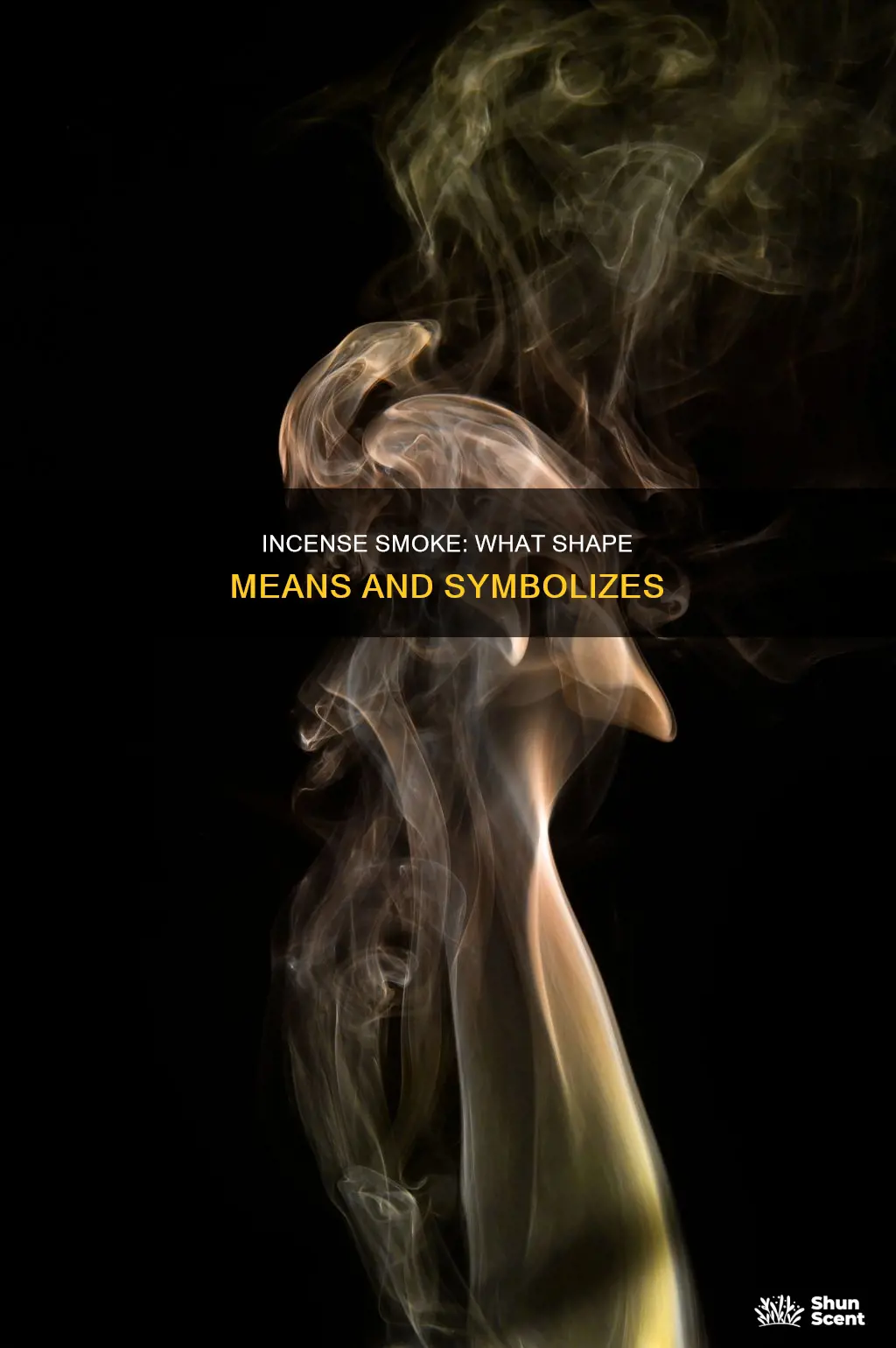 what does the shape of incense smoke mean