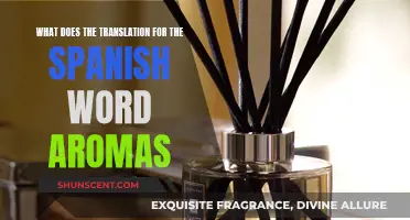 The Aromatic Language of Spanish: Understanding 'Aromas