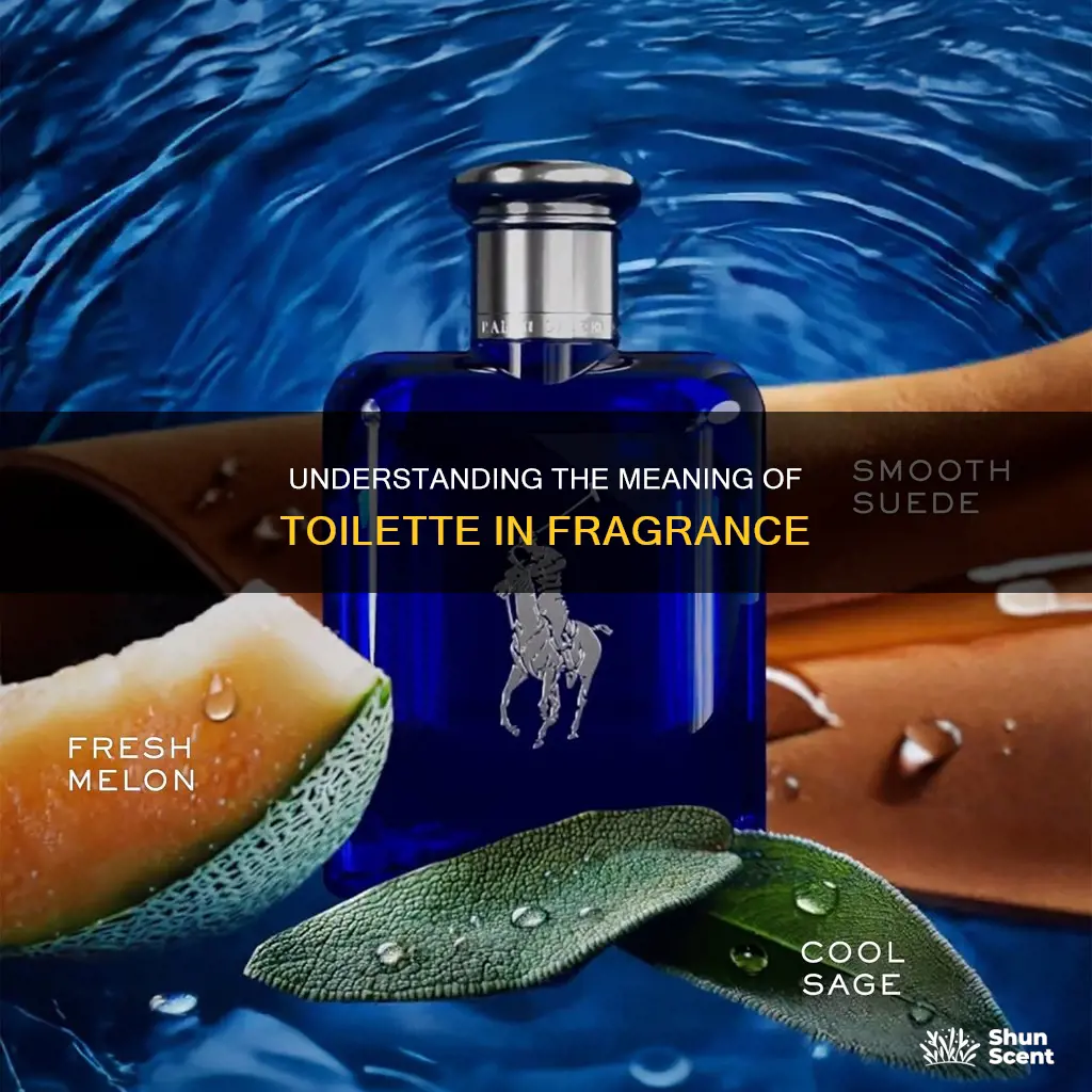what does toilette mean in perfume