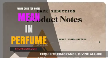 The Secret of Perfume's Top Notes