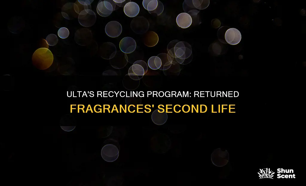 what does ulta do with returned fragrances
