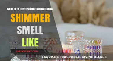 Unveiling the Enchanting Aroma of Unstopables Shimmer Scented Candle