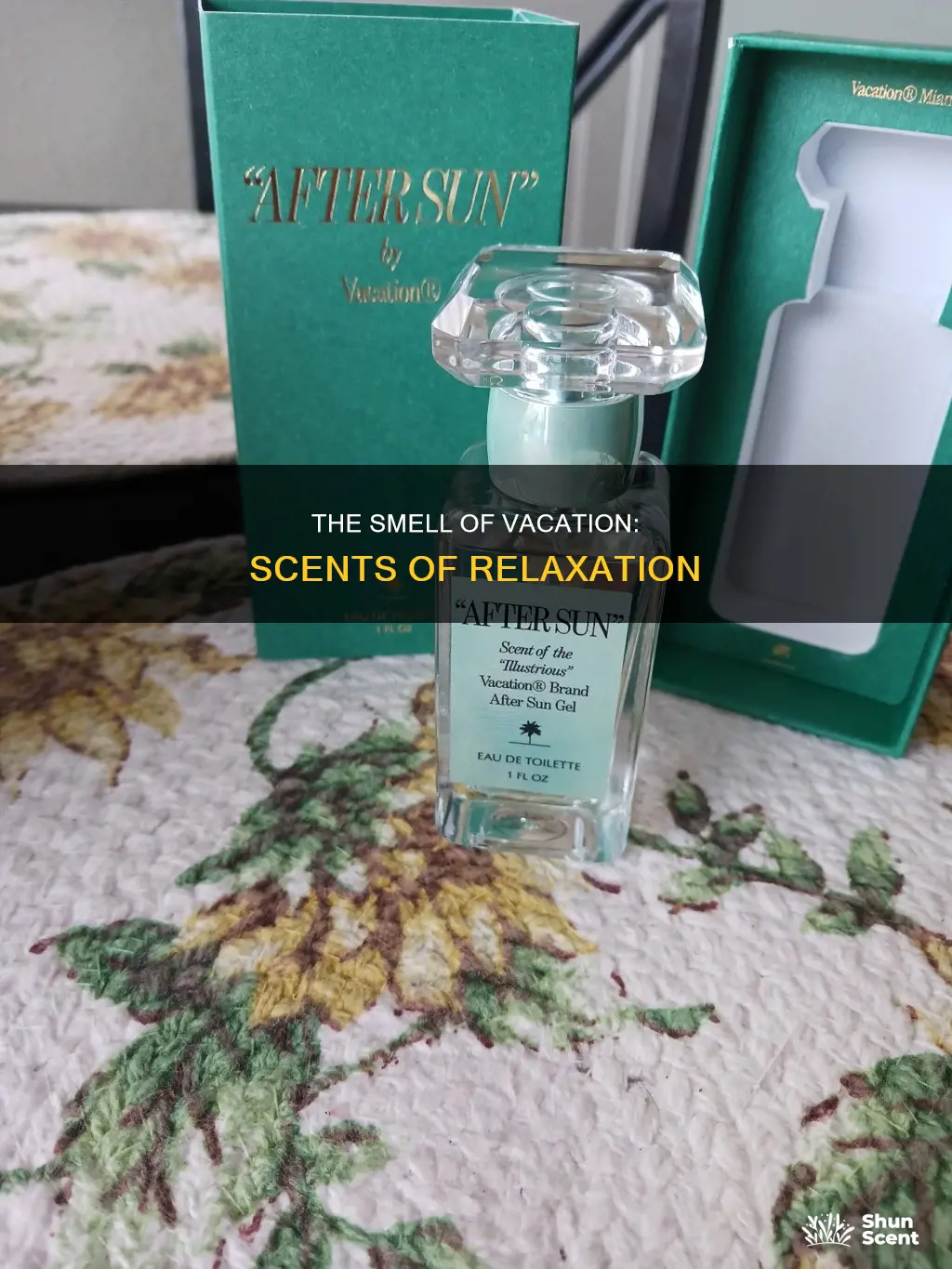 what does vacation perfume smell like