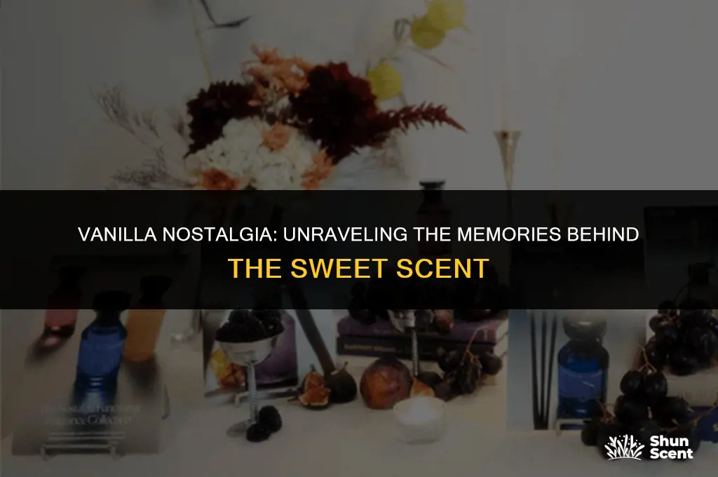 what does vanilla scent remid people