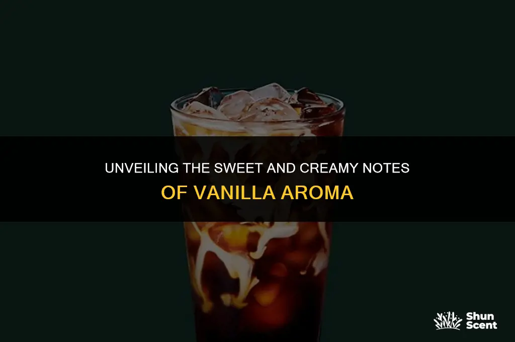 what does vanilla scent smell like