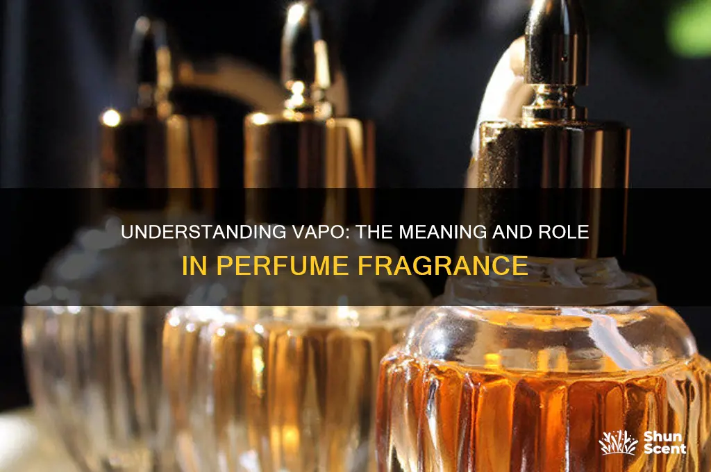 what does vapo mean in perfume