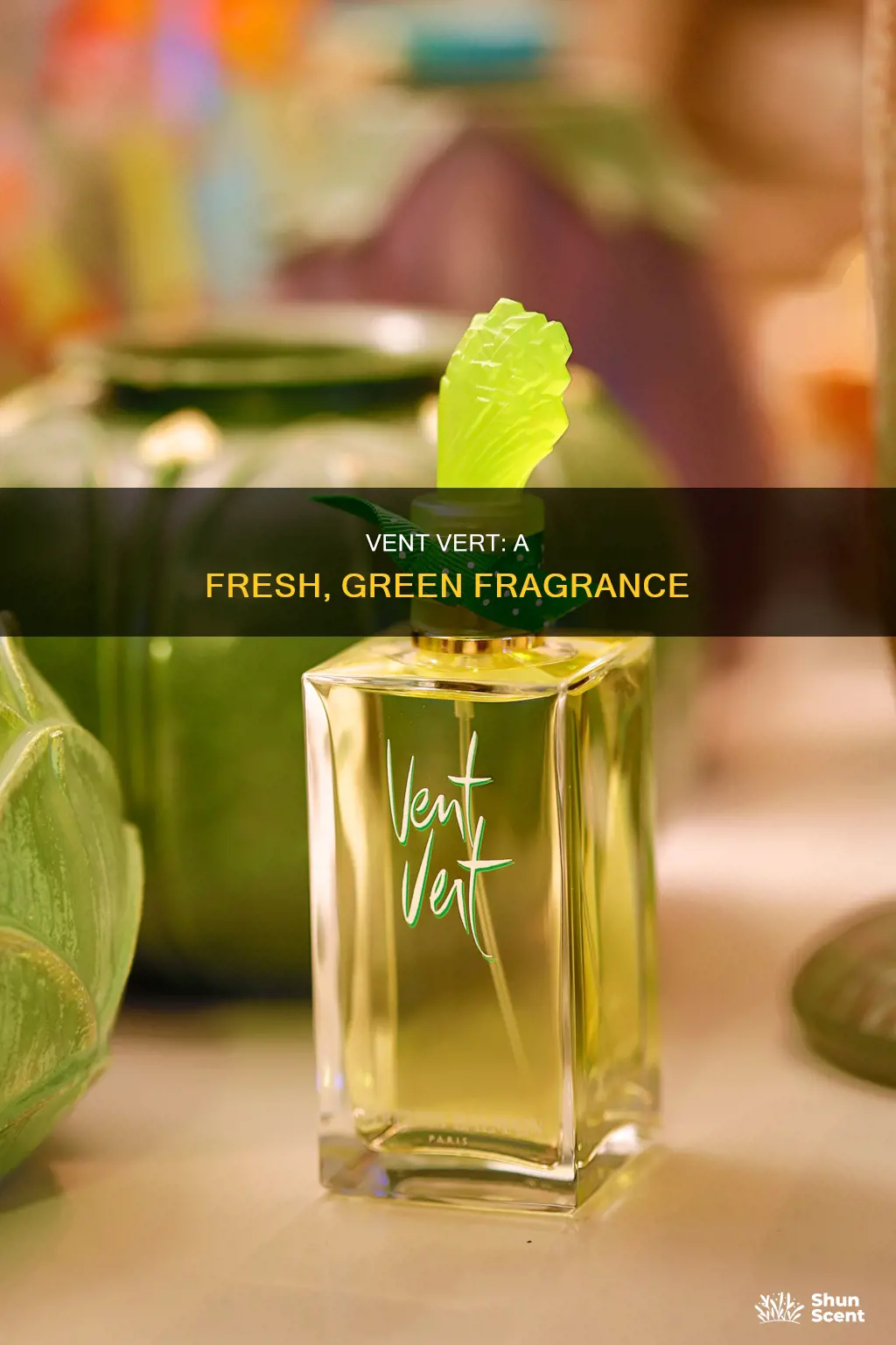what does vent vert fragrance smell like