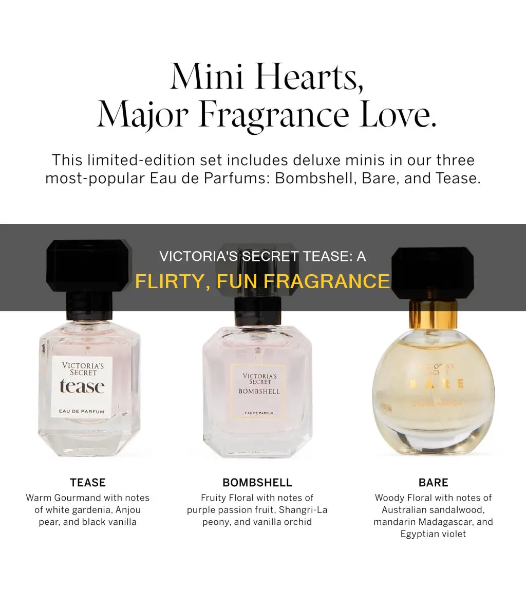 what does victoria secret tease perfume smell like